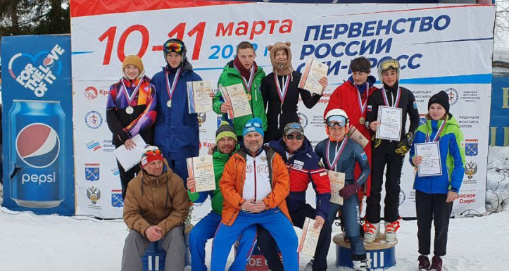 Мария Бугаевская и Илья Терехов выиграли Первенство России по фристайлу в дисциплине «ски-кросс»