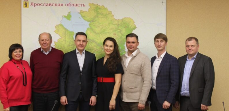Президент ФФР Алексей Курашов с рабочим визитом посетил Ярославскую область