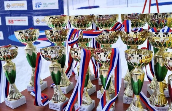 Заключительная гонка и церемонии награждения в Белорецке для самой юной категории U-14 на Всероссийских соревнованиях